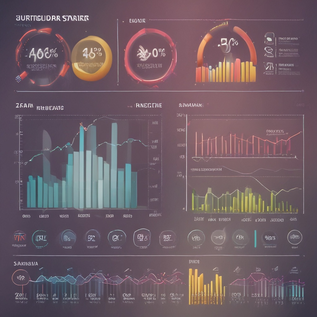 Sales analytics chart