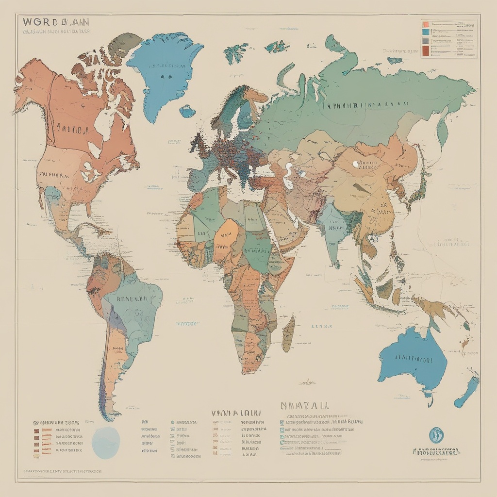 World sales map